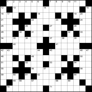Kruiswoordpuzzel
