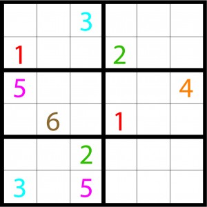 Kinderpuzzel Sudoku