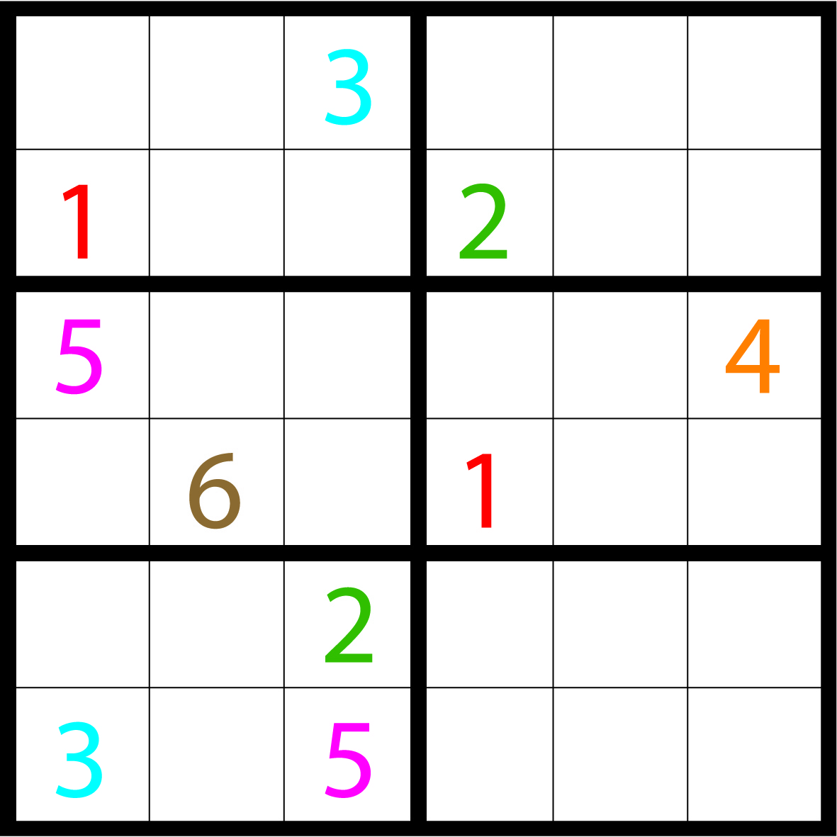 Kinderpuzzel Sudoku